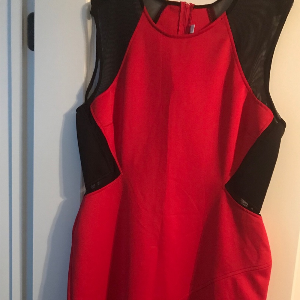 Red & Black dress